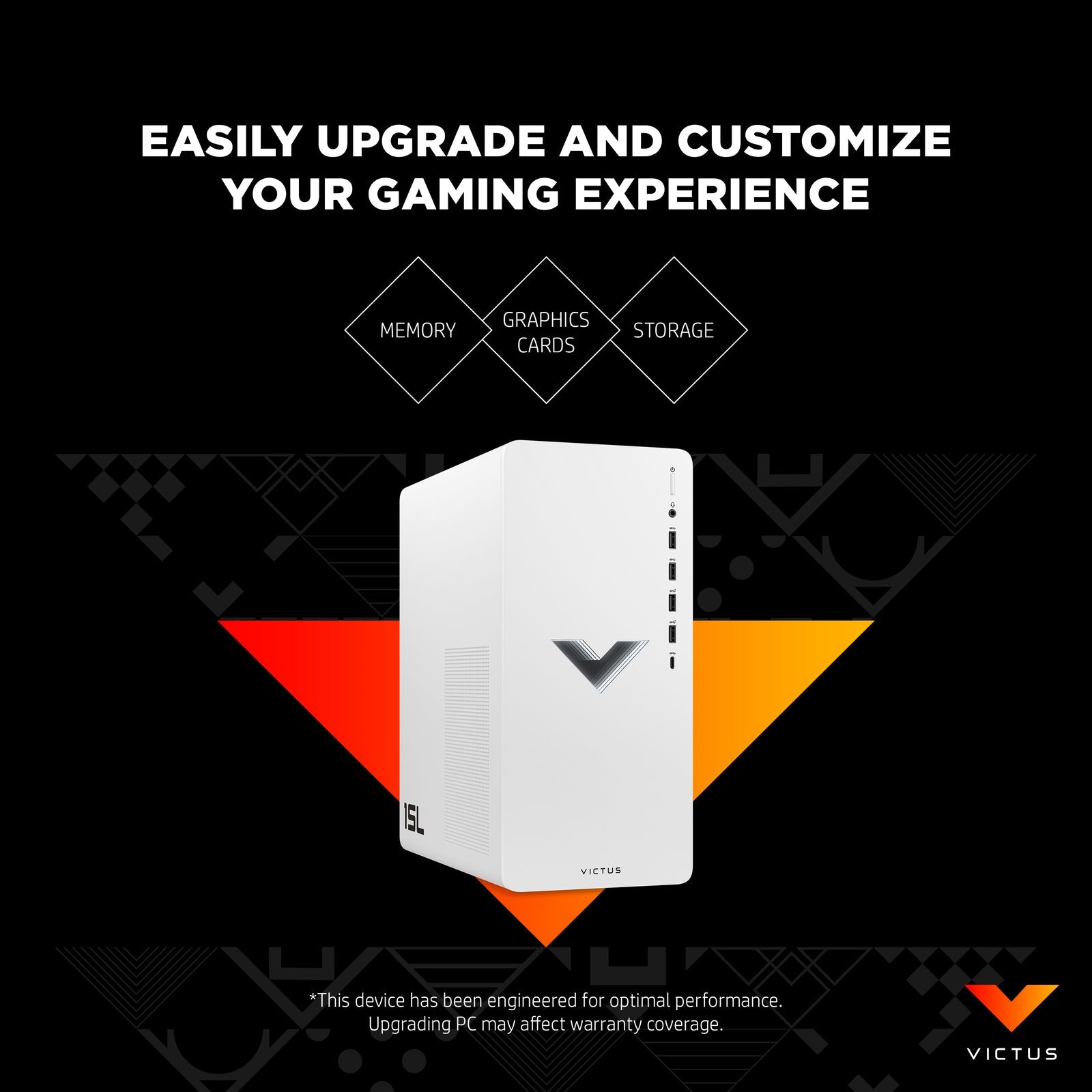 Victus by HP 15L Gaming Desktop TG02-0055t