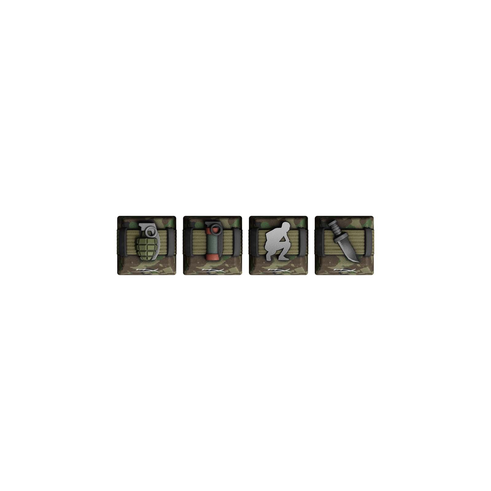 HX3D Keycaps - FPS Utility Pack Set