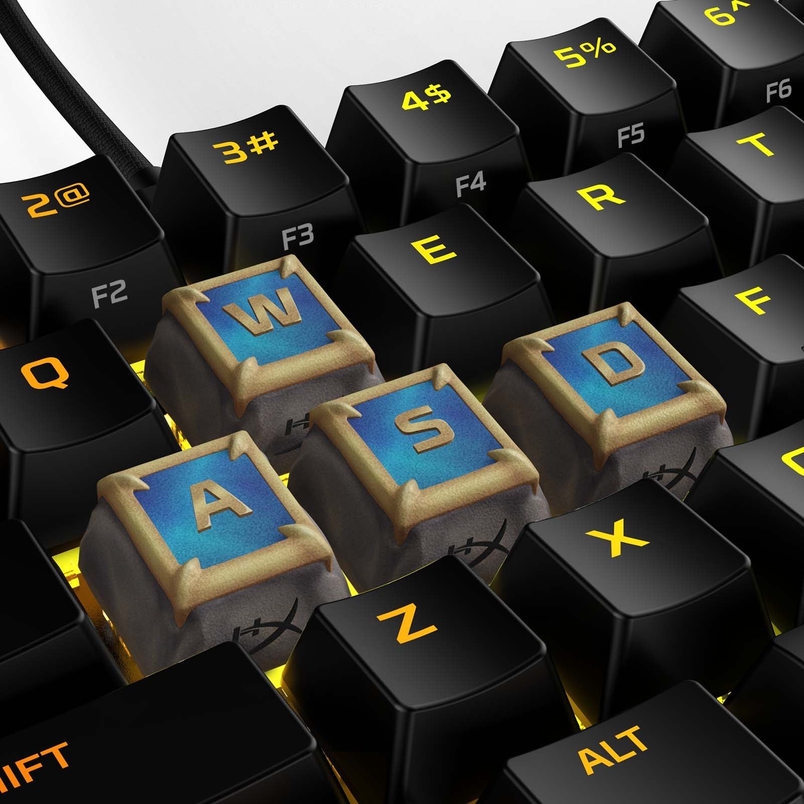 HX3D Keycaps - RPG Movement Set