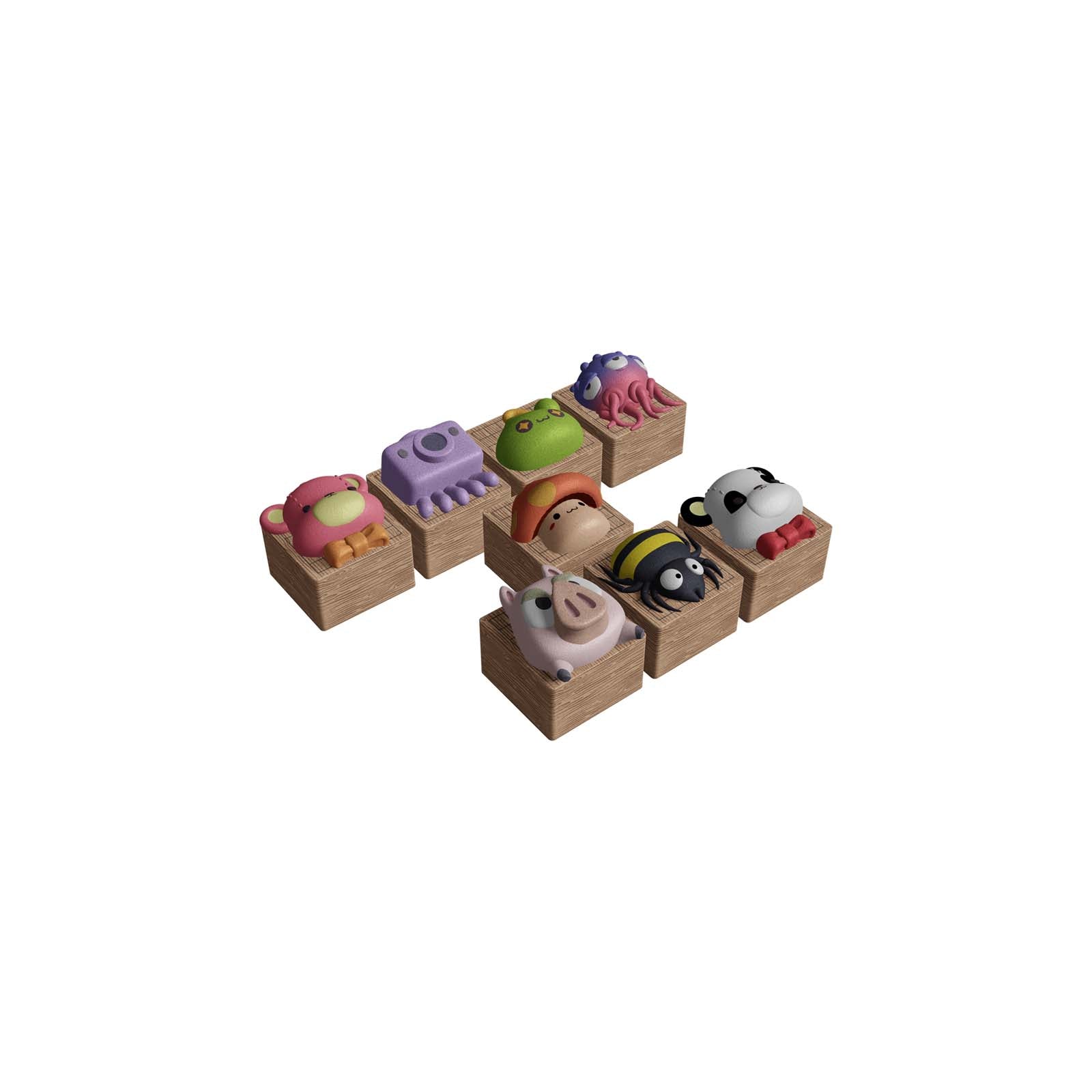 HX3D x MapleStory Keycap - OMOK Set