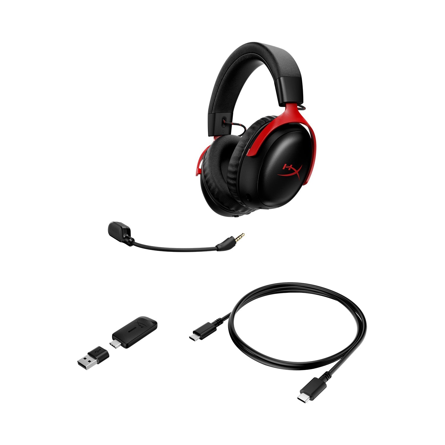 HyperX Bundle - Cloud III S Wireless Headset, Pulsefire Saga Pro Wireless Mouse