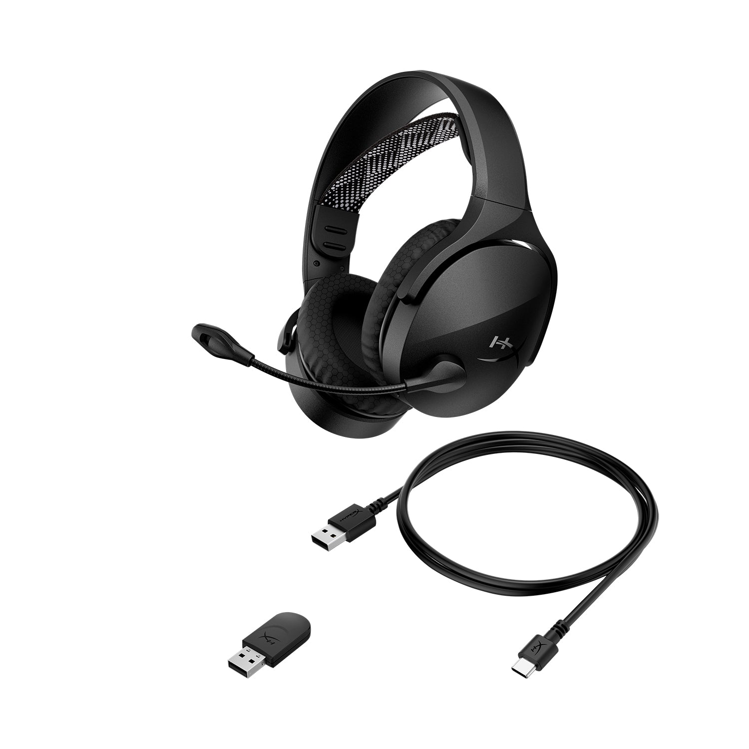 HyperX Bundle - Cloud Jet Wireless Headset, Pulsefire Fuse Wireless Mouse