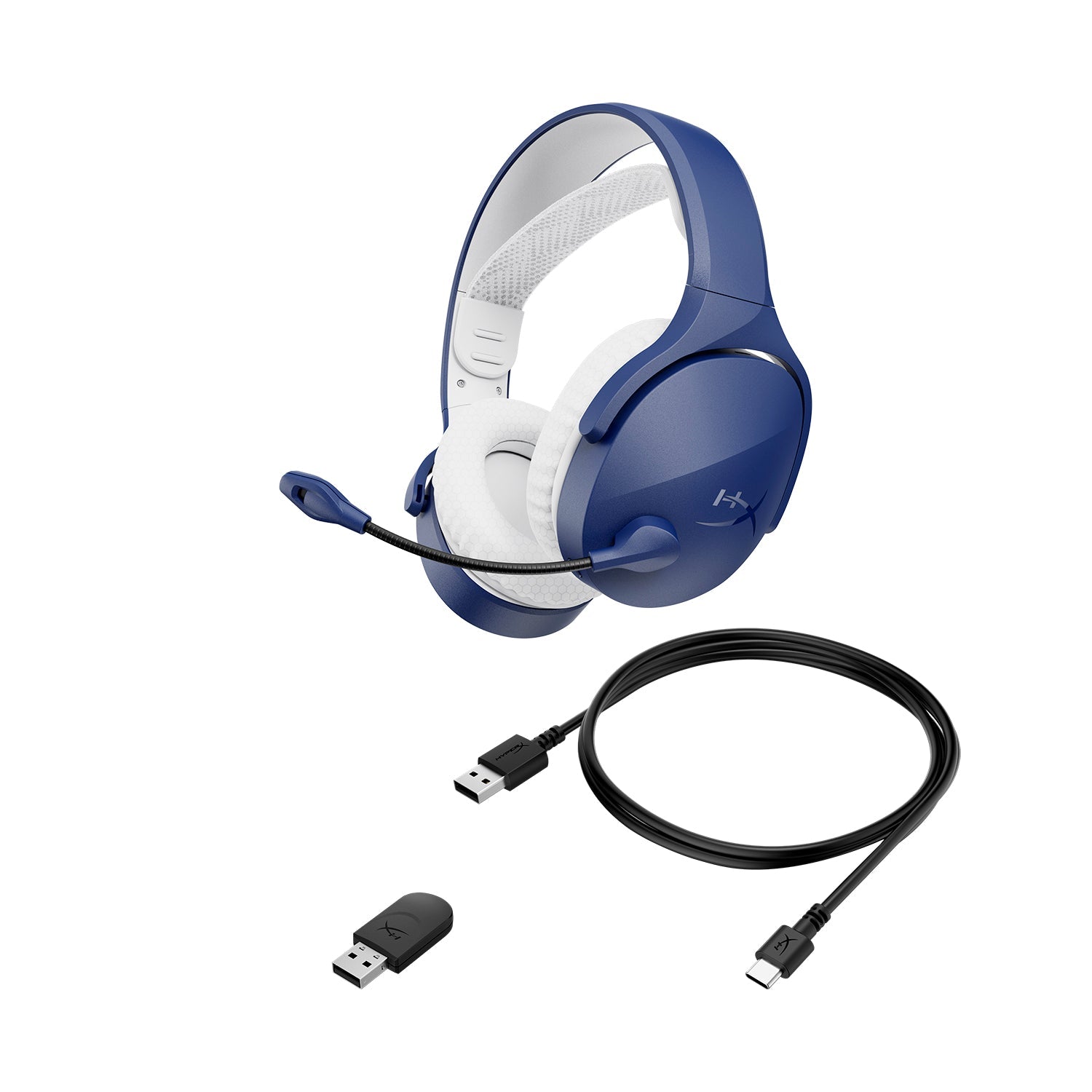 HyperX Bundle - Cloud Jet Wireless Headset, Pulsefire Fuse Wireless Mouse