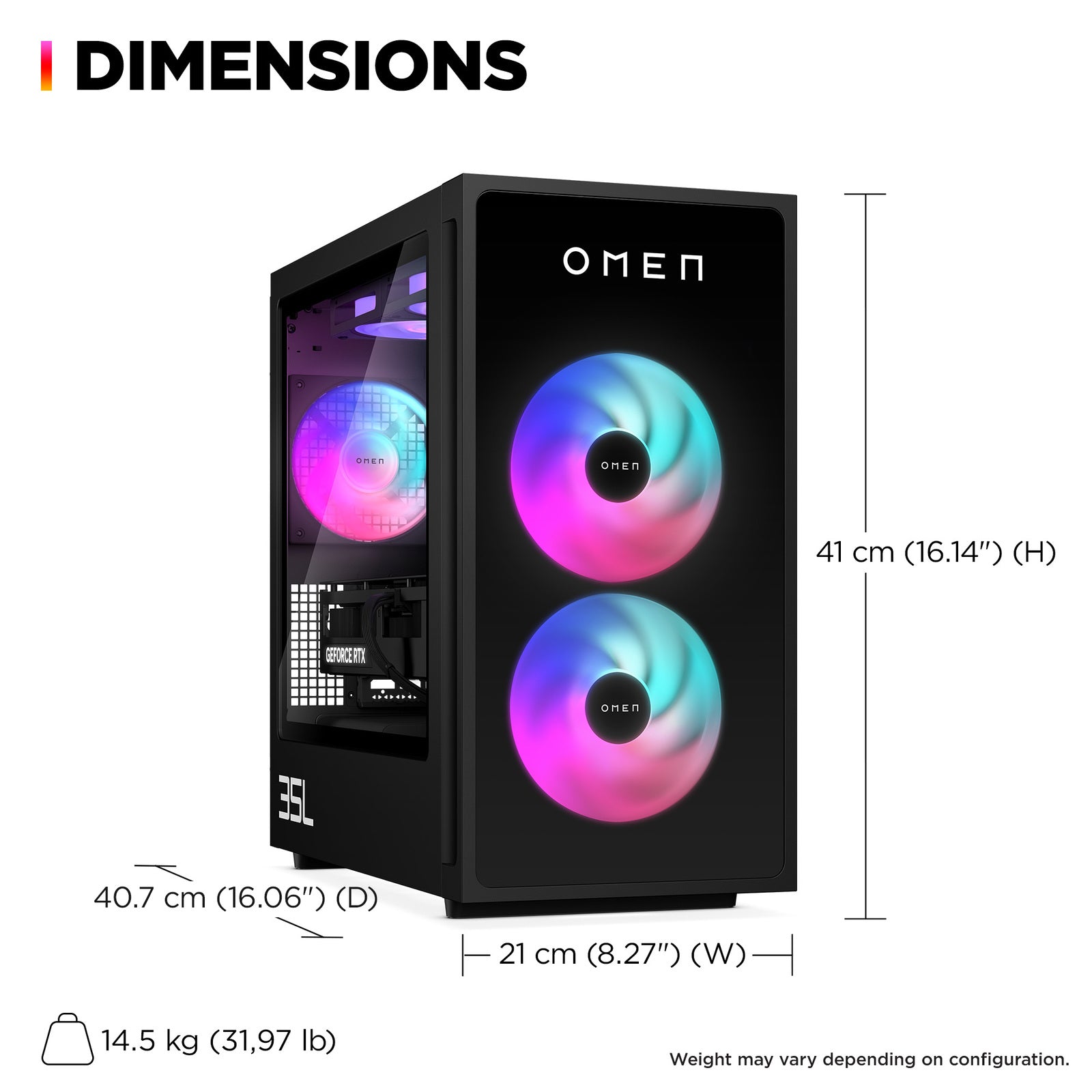 OMEN 35L Gaming Desktop GT16-0066m PC