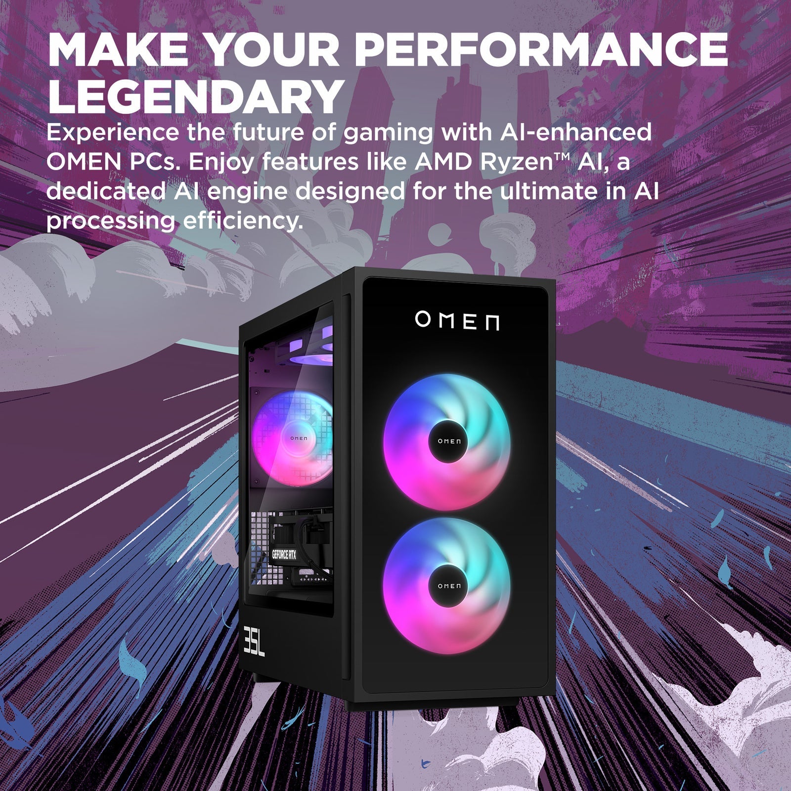 OMEN 35L Gaming Desktop GT16-0066m PC